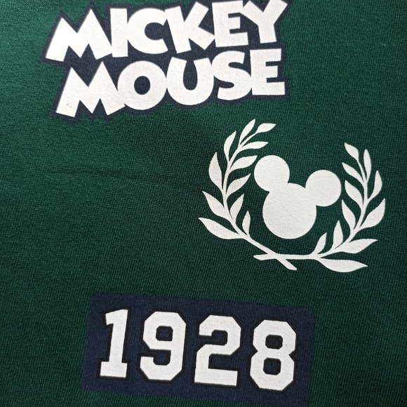 BNWT H&M Printed Baseball Sweatshirt Jacket Mickey Mouse Disney Motif - Picture 5 of 8